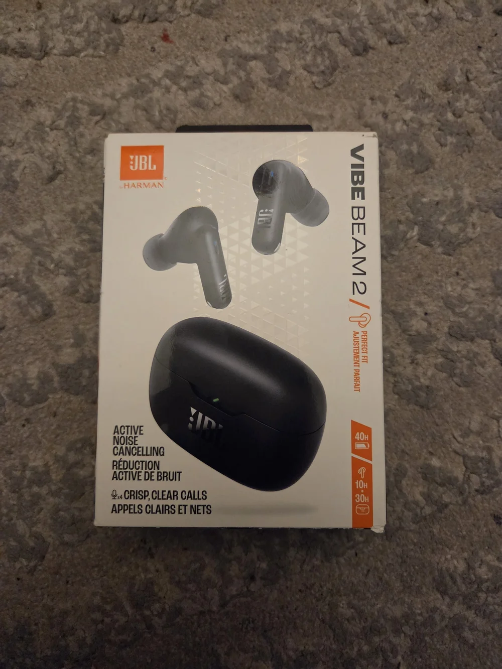 (Bundle) JBL Vibe Beam 2 w/ Protective Case & Box